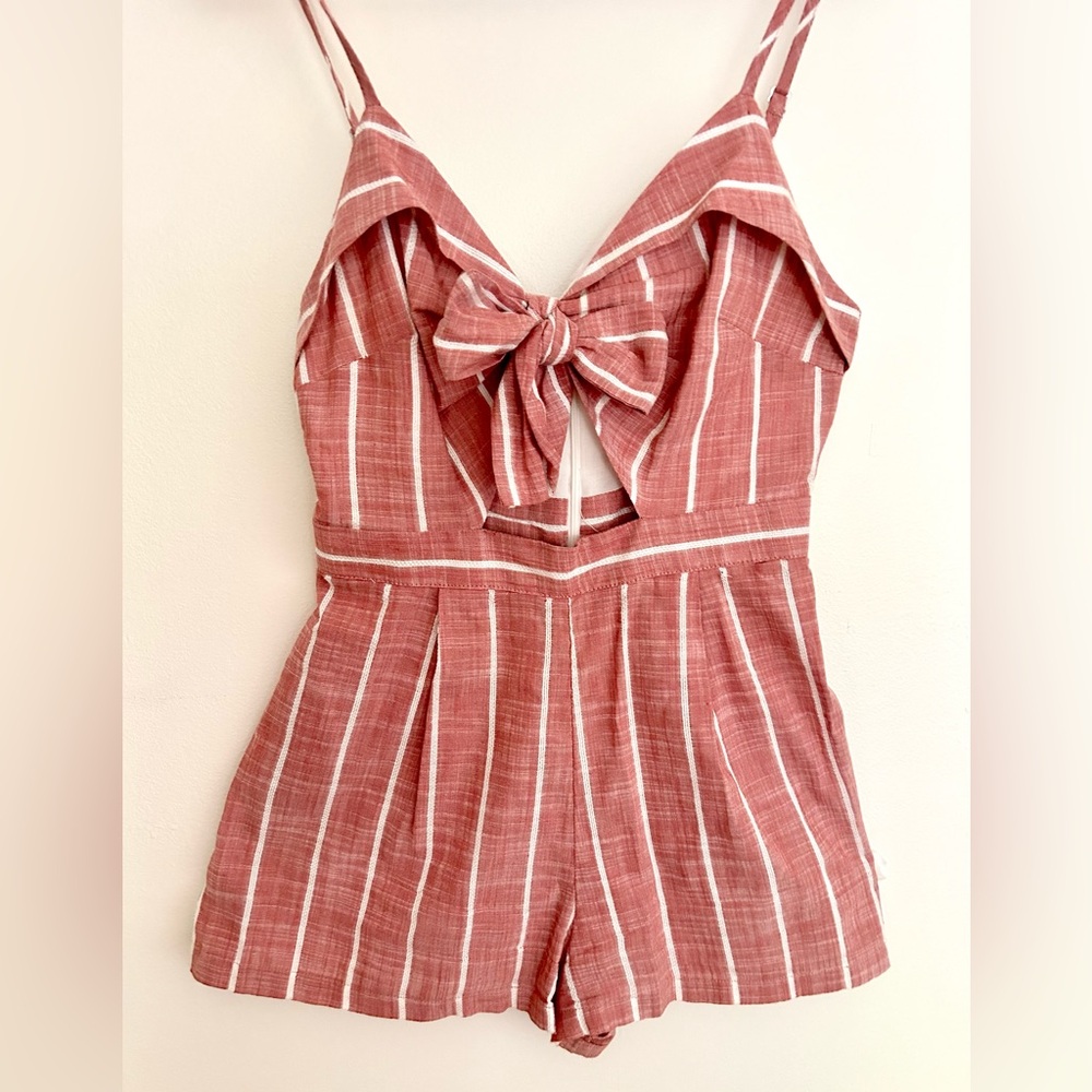 Ten Sixty Sherman Striped Romper